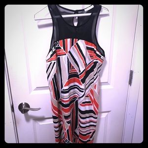 Flowy sheer top dress